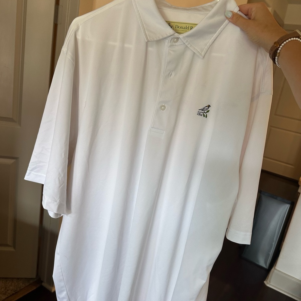 Donald Ross SportswearWhite Polo Shirt